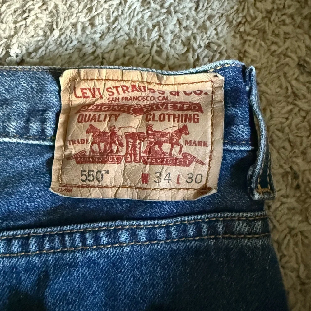 Levi's Relaxed Fit Blue Jeans